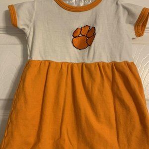 CLEMSON TIGERS Girls Dress Size 3 Months